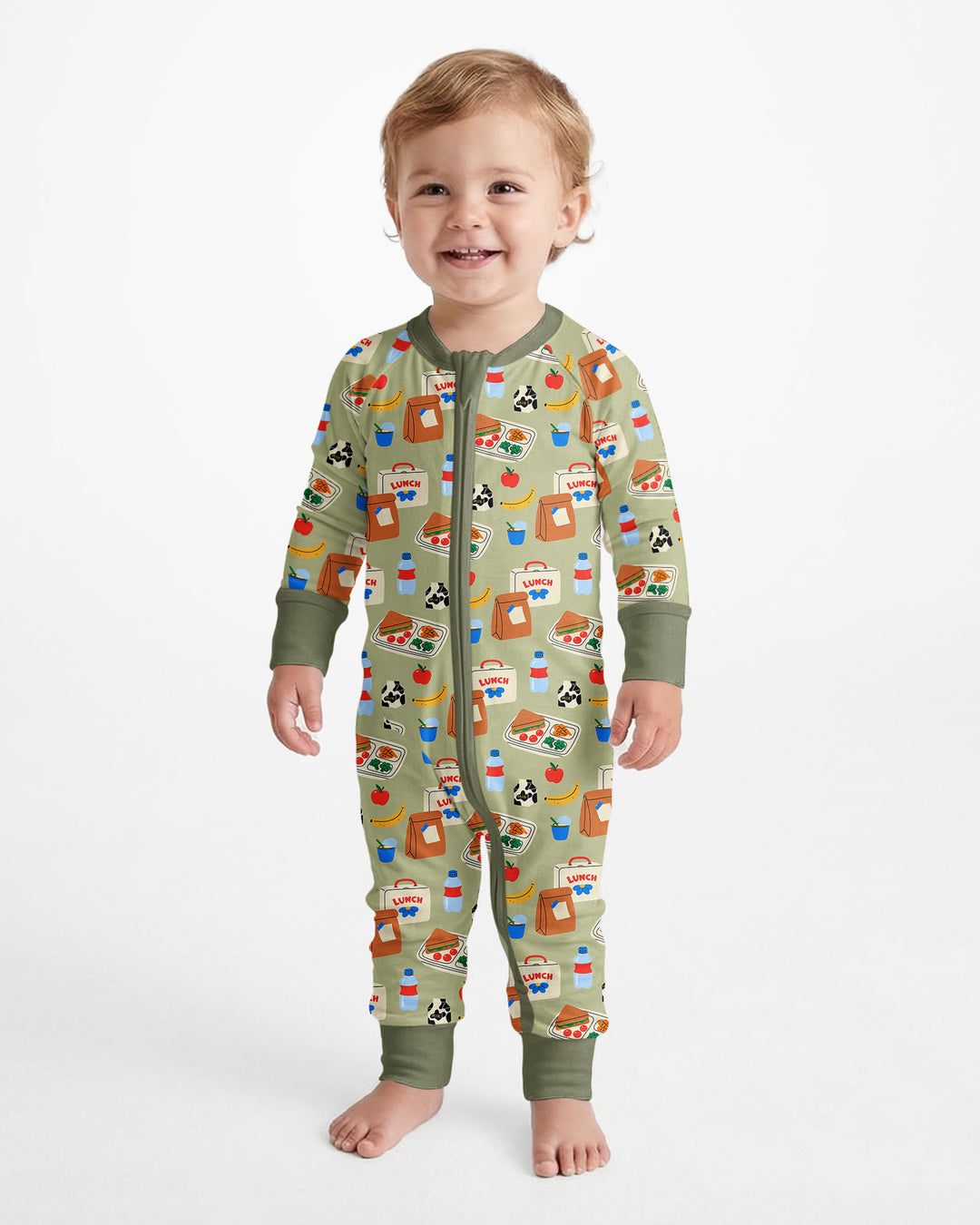 Happy School Lunch Bamboo Convertible Zippy