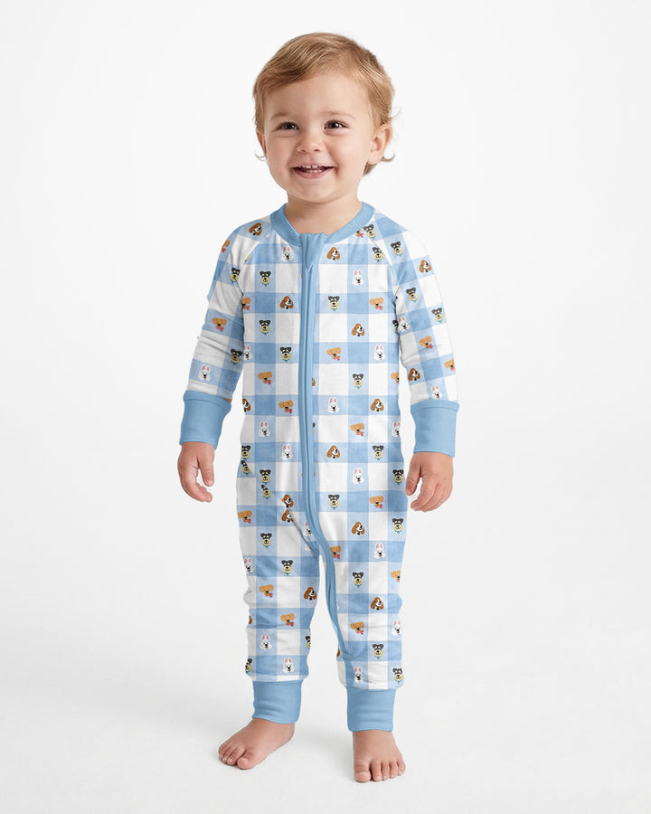 Plaid Pals Family Matching Bamboo Convertible Zippy