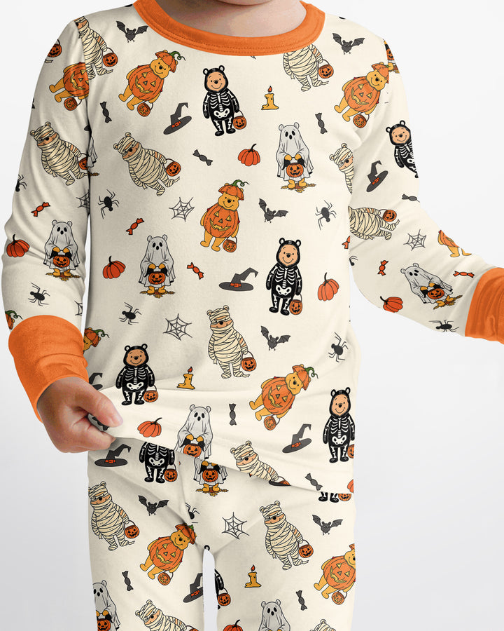 Template Bamboo Two Piece Long Sleeve Pyjamas Set