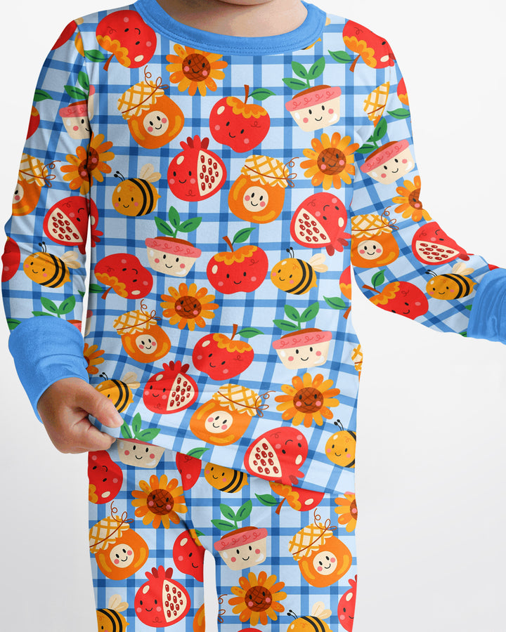 Sweet New Year Bamboo Two Piece Long Sleeve Pajama Set