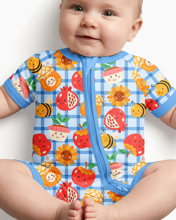 Sweet New Year Bamboo Shorty Zippy
