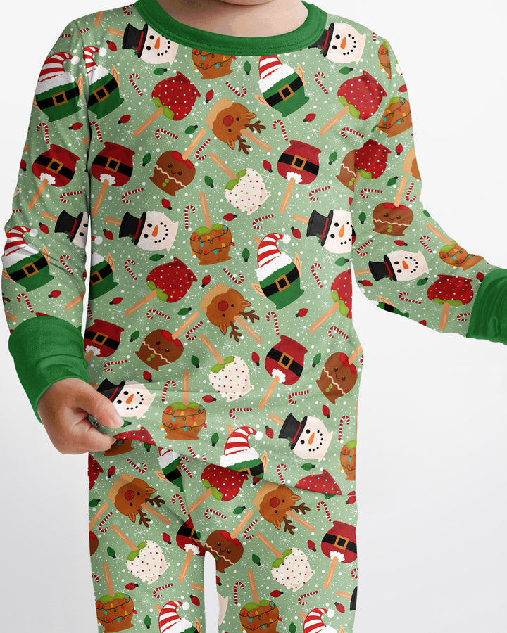 Template Bamboo Two Piece Long Sleeve Pyjamas Set
