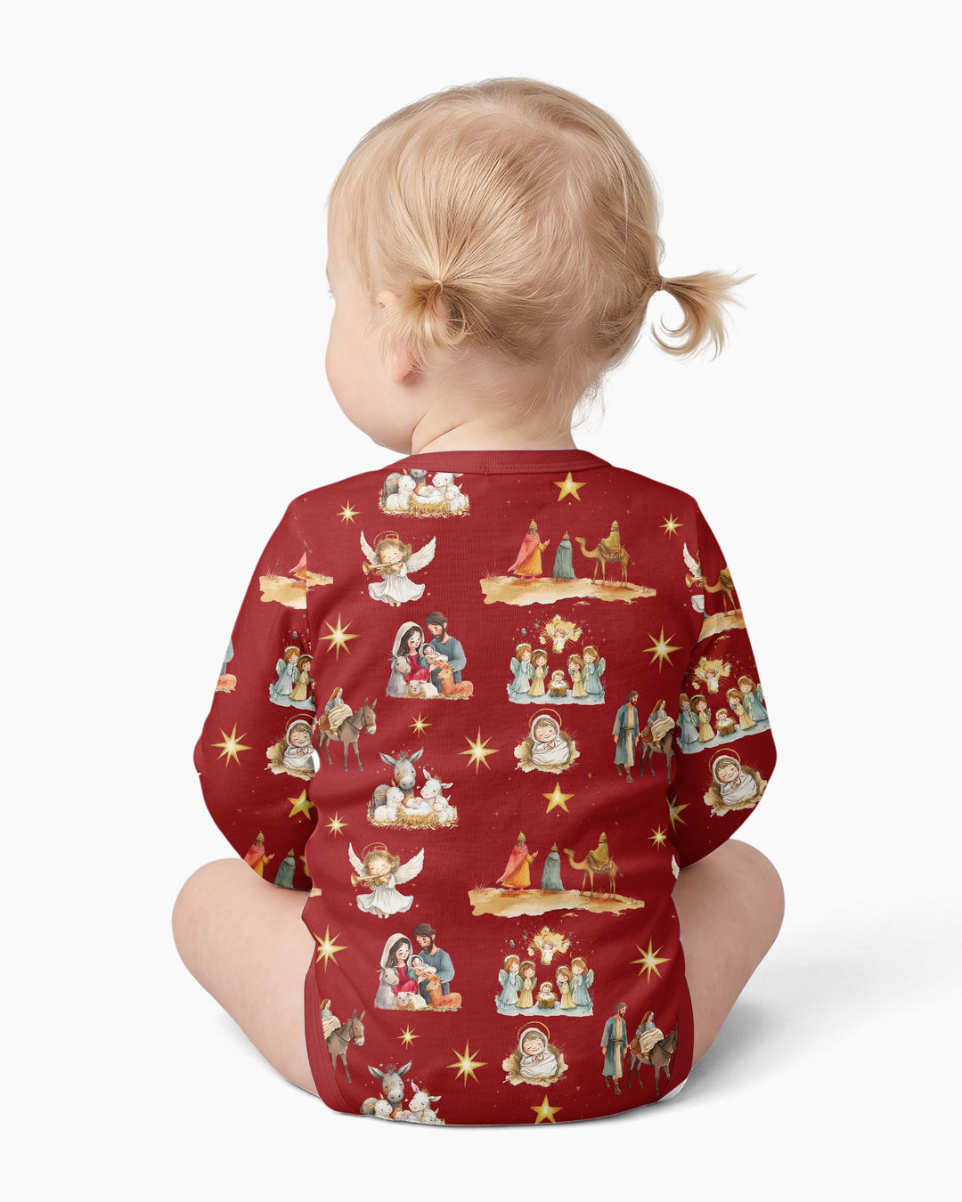 Nativity Joy To The World Bamboo Bodysuit