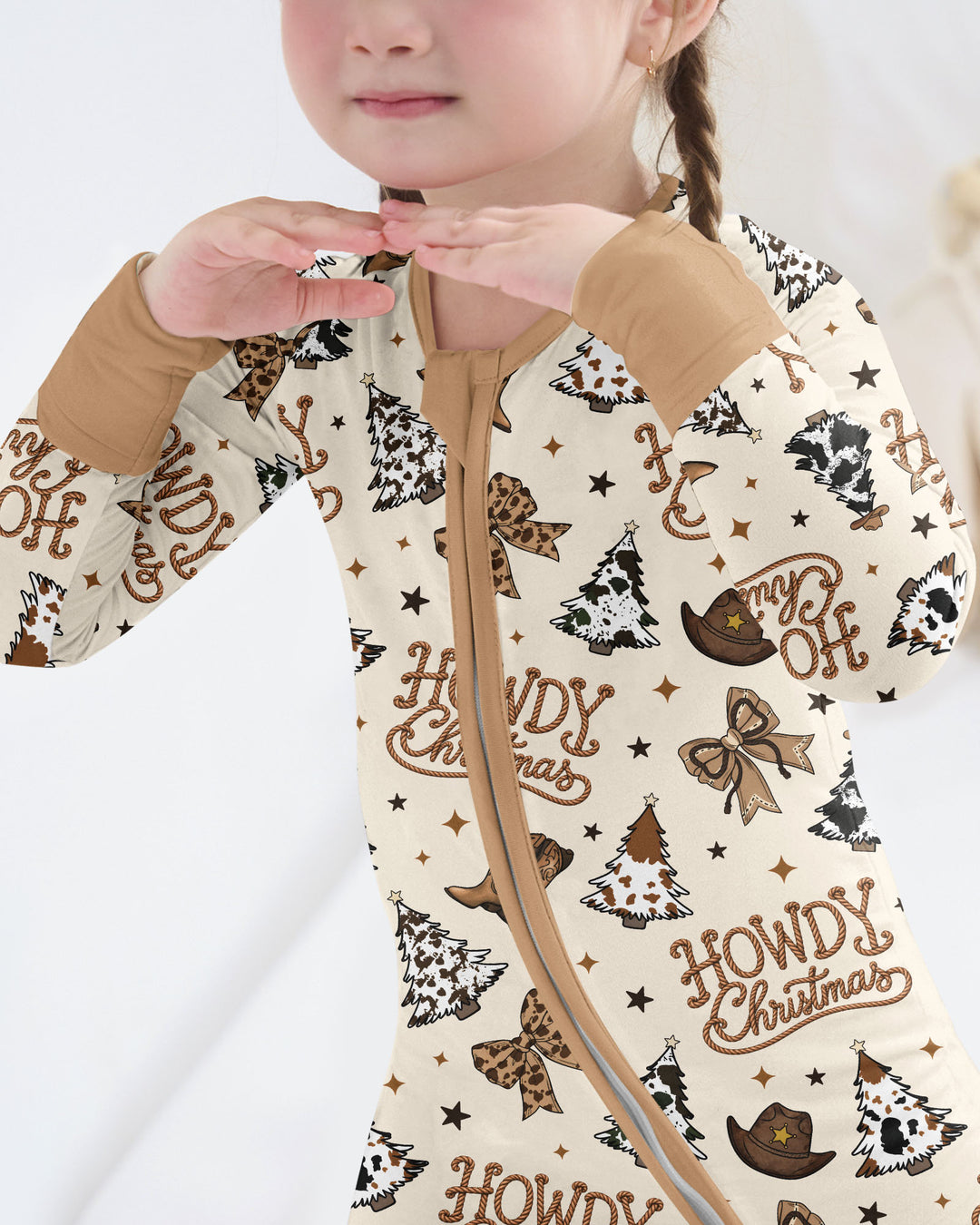 Coquette Western Howdy Christmas Bamboo Convertible Zippy