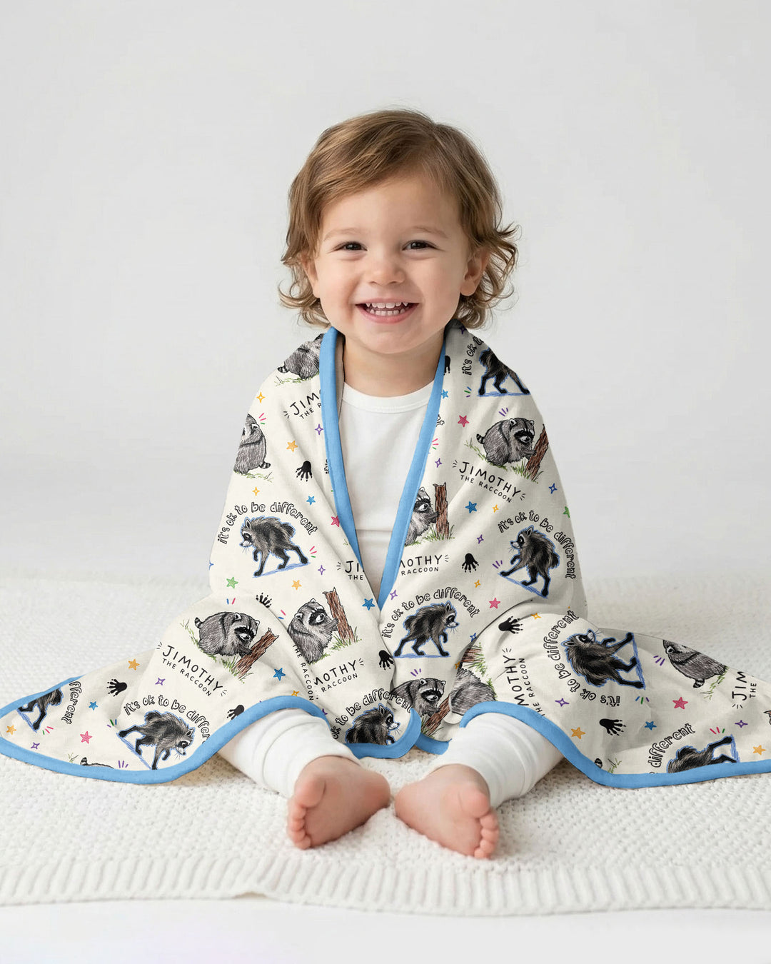 It's Okay to be Jimothy Bamboo Blanket
