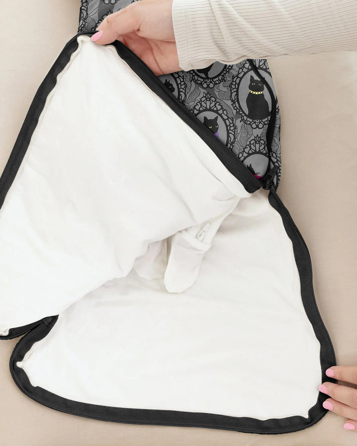 Midnight Cat Parade Bamboo Sleep Bag