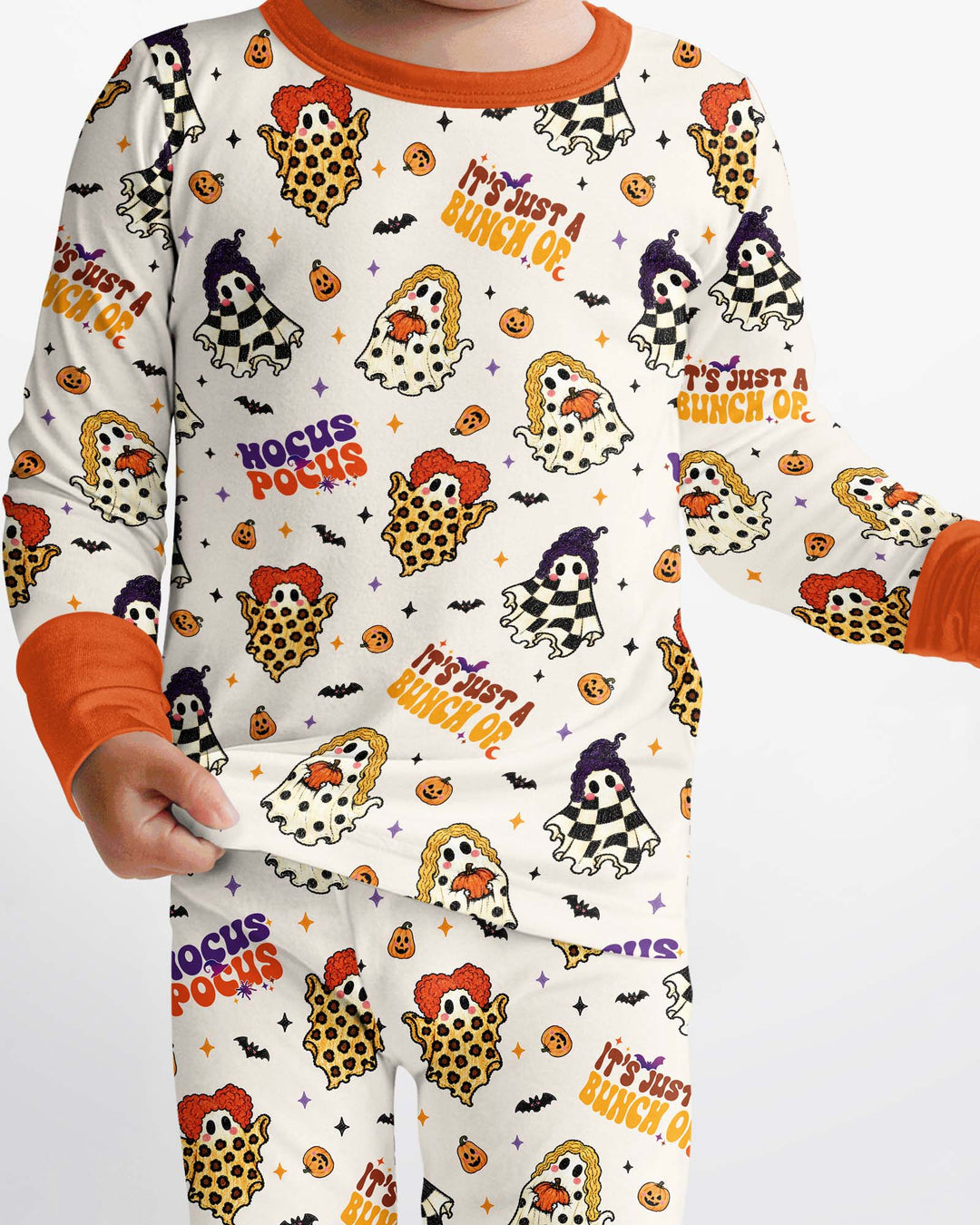 Template Bamboo Two Piece Long Sleeve Pyjamas Set