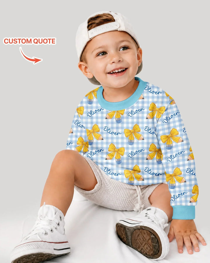Coquette Back To School Bamboo Crewneck Sweatshirt
