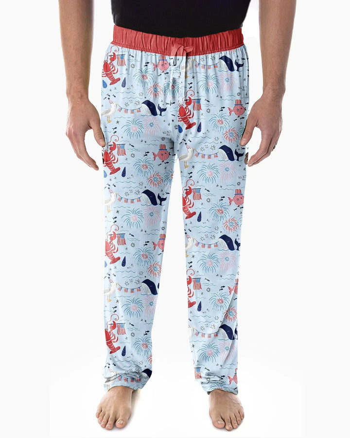 250 Summers Strong Matching Family Bamboo Men's Pajama Set