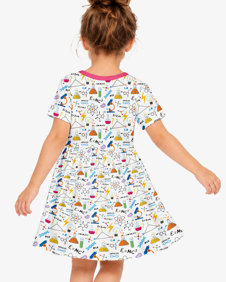 Science Explorer Family Matching Bamboo Twirl Dress