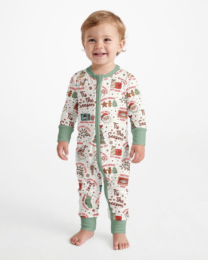 Tis The Season Retro Christmas Bamboo Convertible Zippy