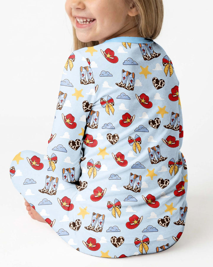 Template Bamboo Two Piece Long Sleeve Pyjamas Set