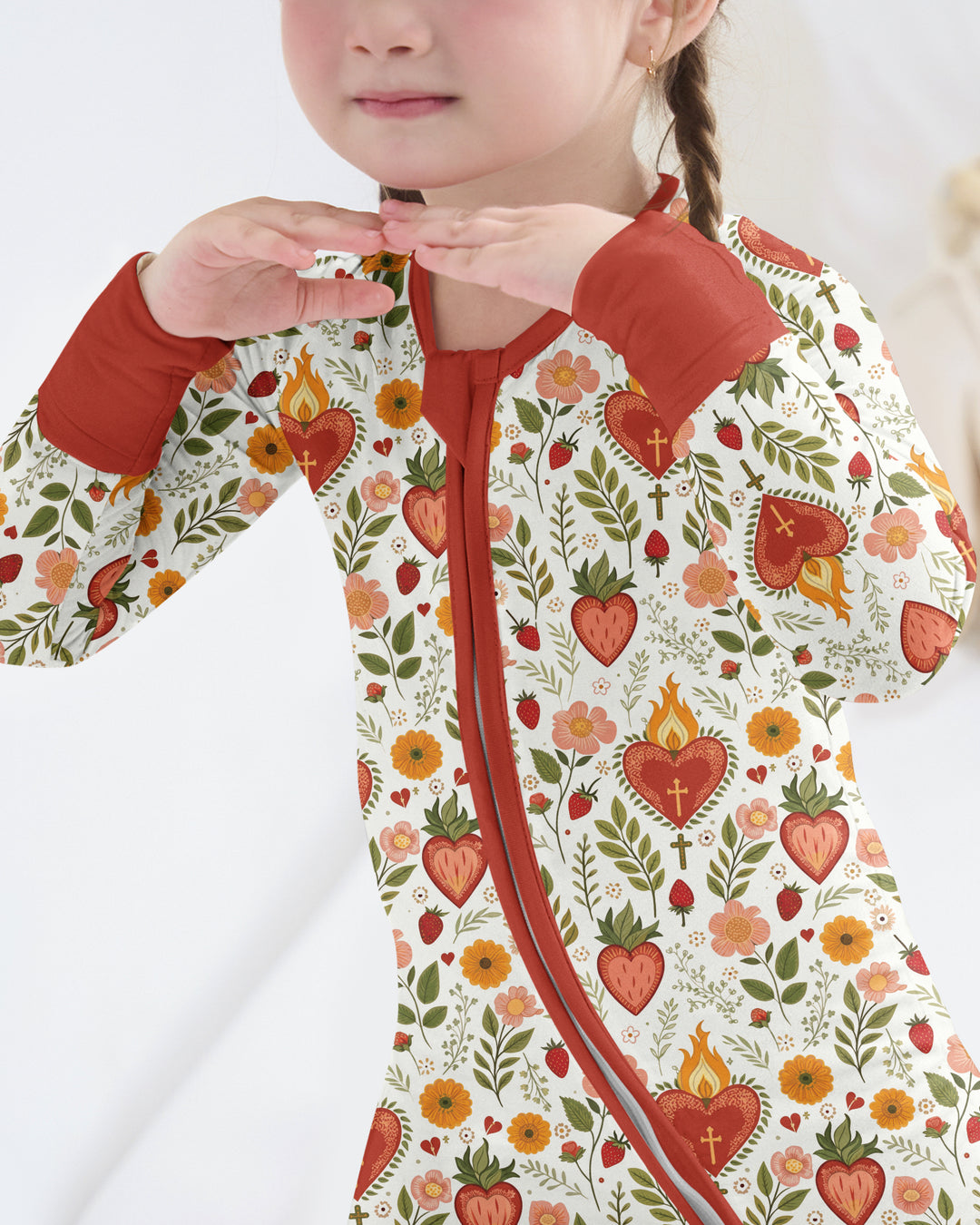Sacred Blooms Bamboo Convertible Zippy
