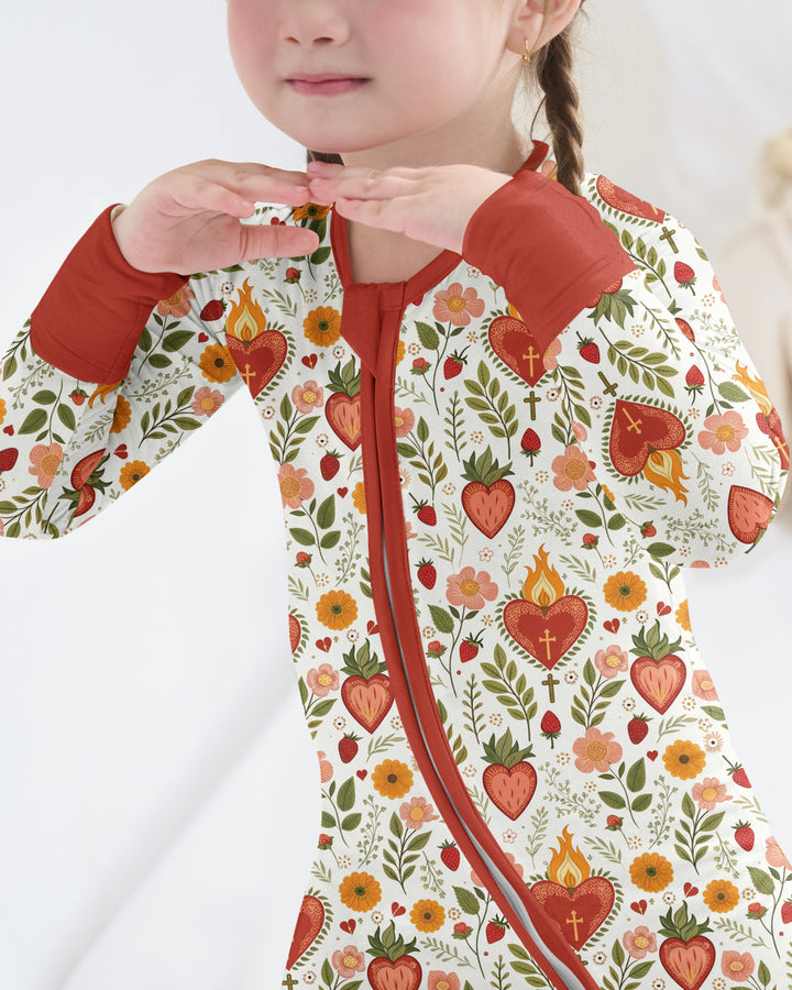 Sacred Blooms Bamboo Convertible Zippy