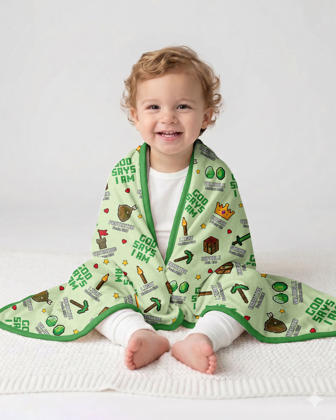 Christian Gamer Bamboo Blanket