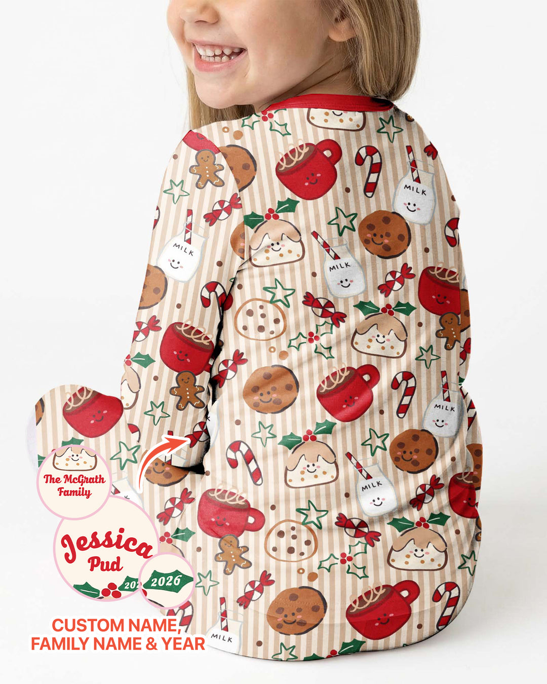 My Little Pudding Bamboo Two Piece Long Sleeve Pajama Set