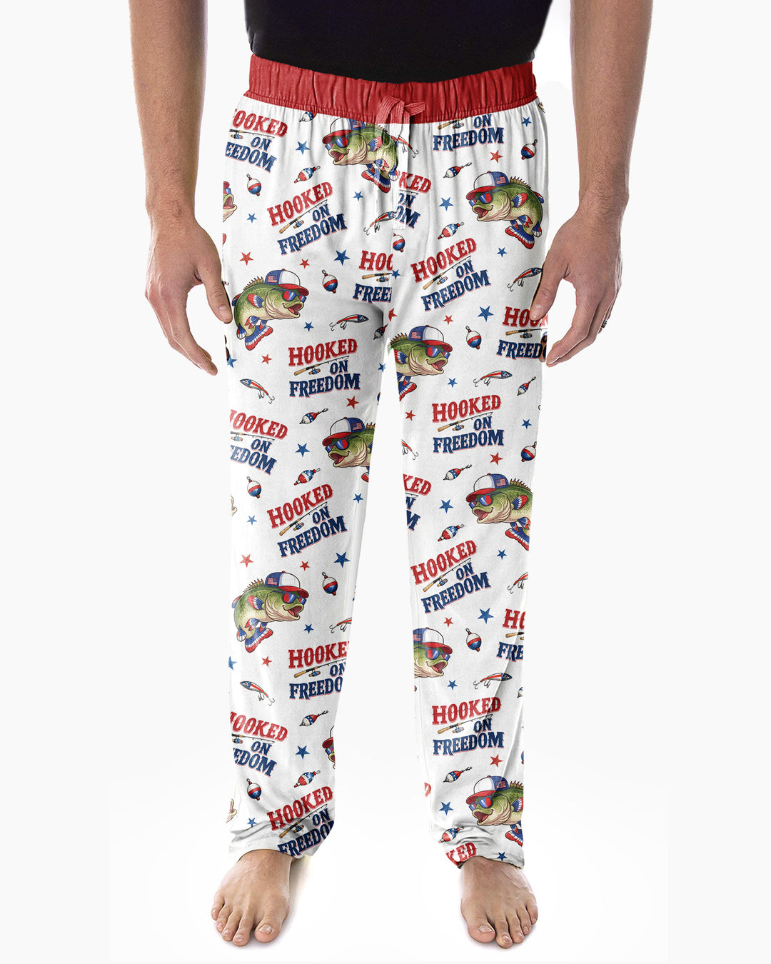 Hooked On Freedom Bamboo Men's Pajama Set