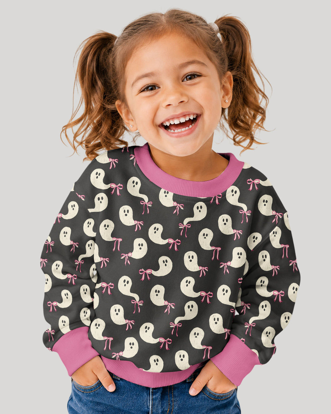 Little Ghosts Bamboo Crewneck Sweatshirt