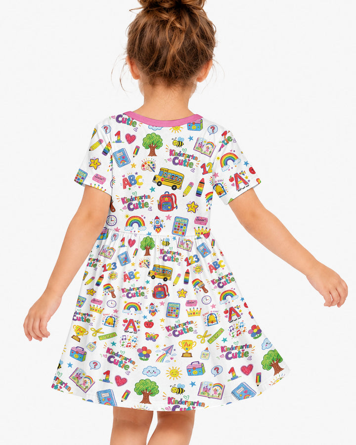 Kindergarten Cutie Bamboo Twirl Dress