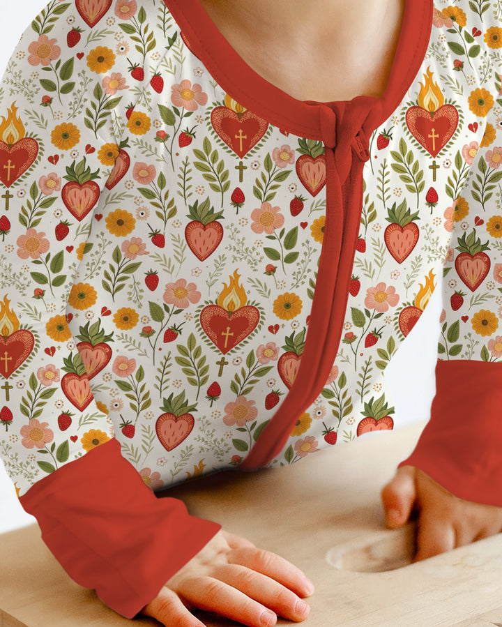 Sacred Blooms Bamboo Convertible Zippy