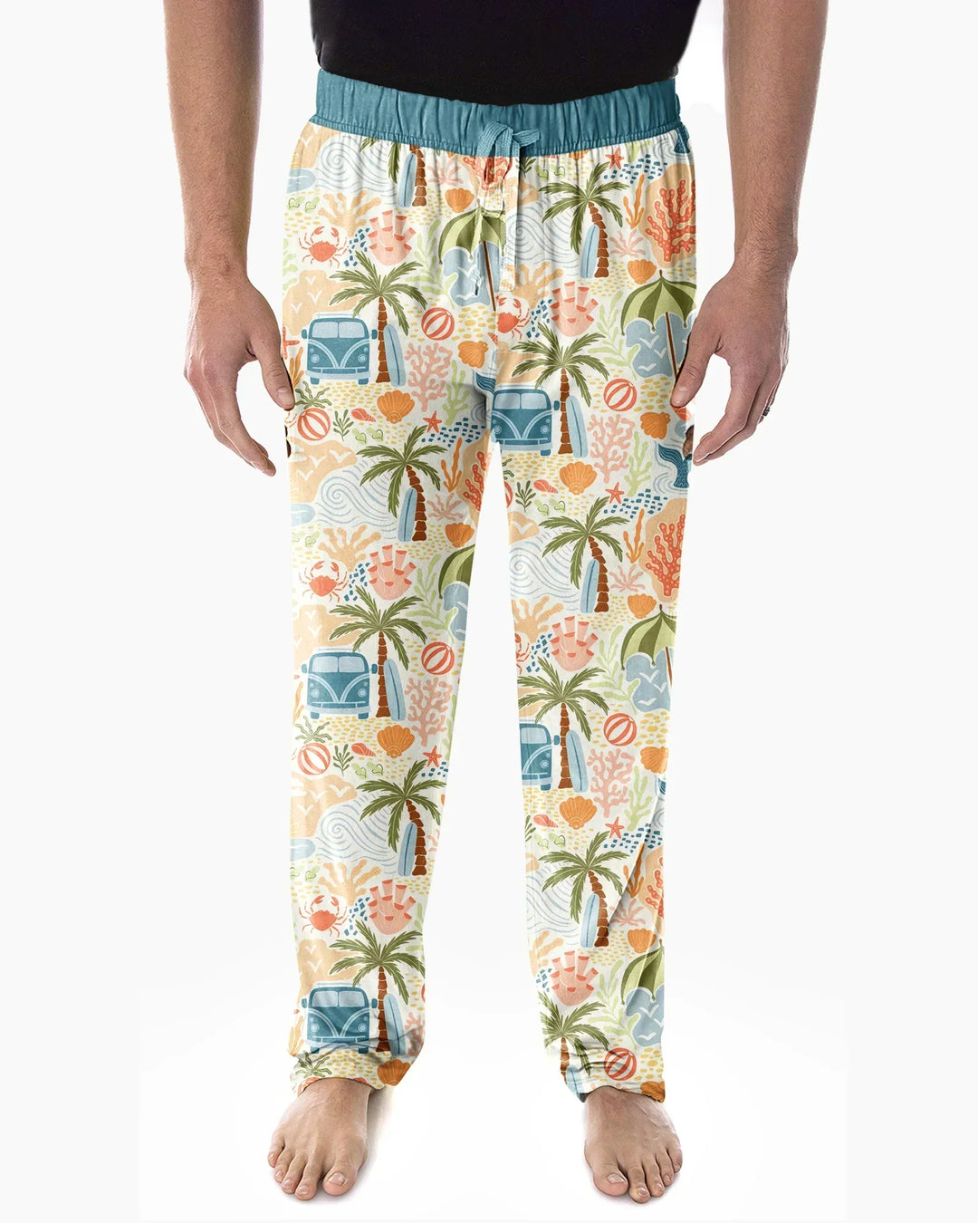 Beachy Boho Bamboo Men's Pajama Set