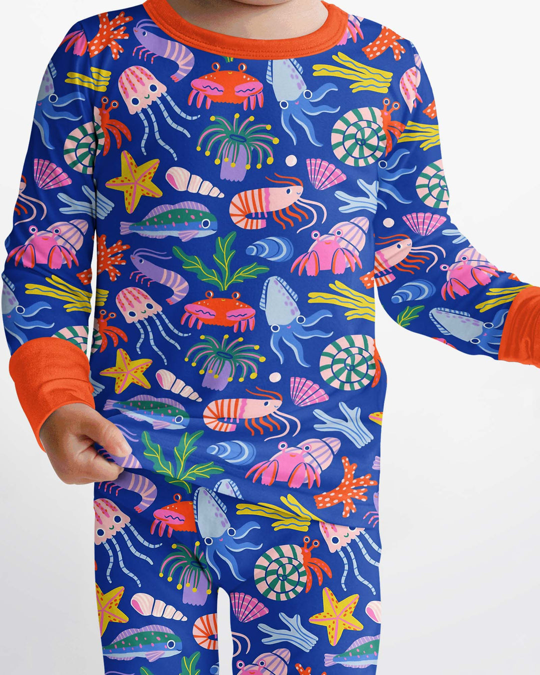 Under the Sea Bamboo Two Piece Long Sleeve Pyjamas Set