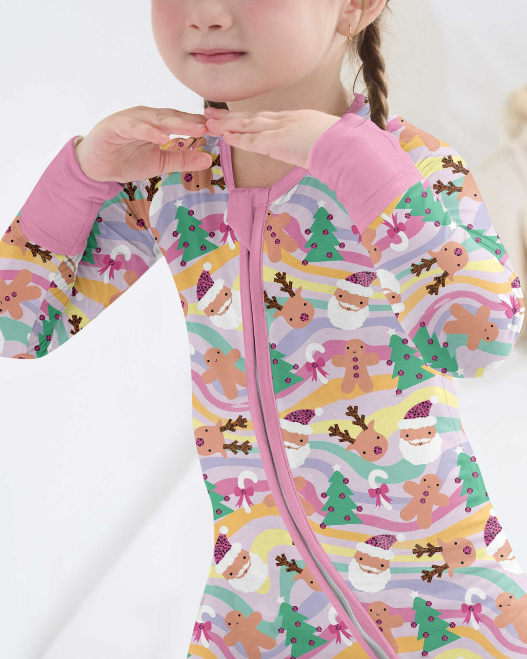 Whimsical Christmas Wonderland Bamboo Convertible Zippy