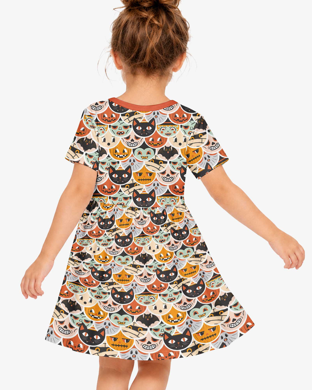 Monster Mash-Up Bamboo Twirl Dress