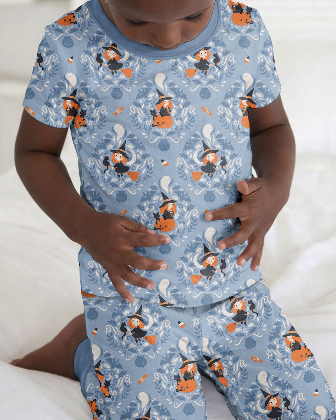 Sweet Witches Bamboo Two Piece Short Sleeve Pajama Set
