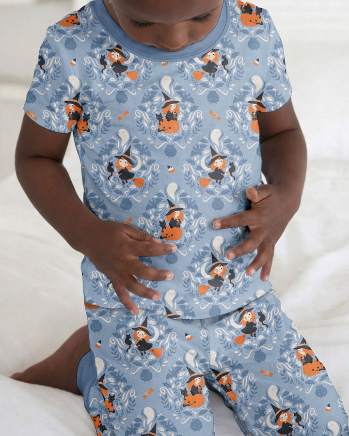 Sweet Witches Bamboo Two Piece Short Sleeve Pajama Set