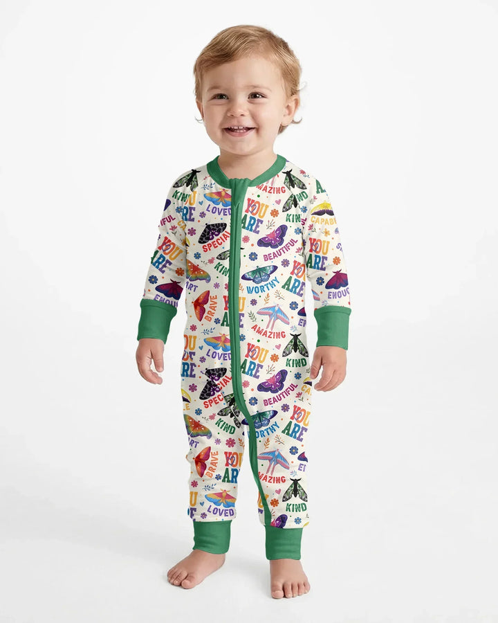 Proud Wings Family Matching Bamboo Convertible Zippy