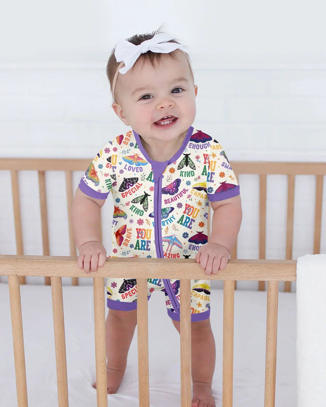 Proud Wings Family Matching Bamboo Shorty Zippy