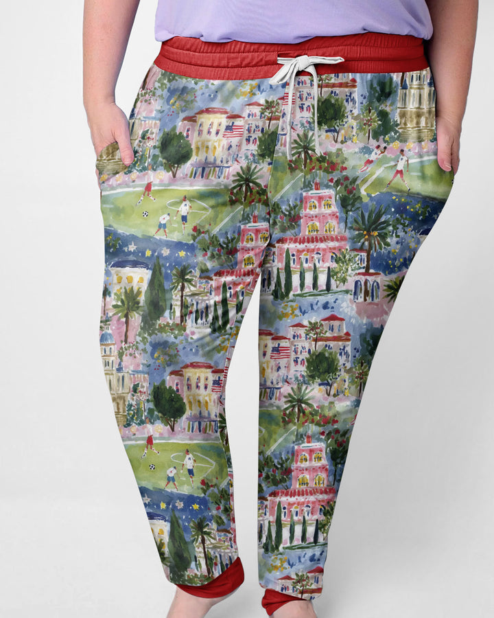 Soccer Tour 2026 Bamboo Women Pajama Set