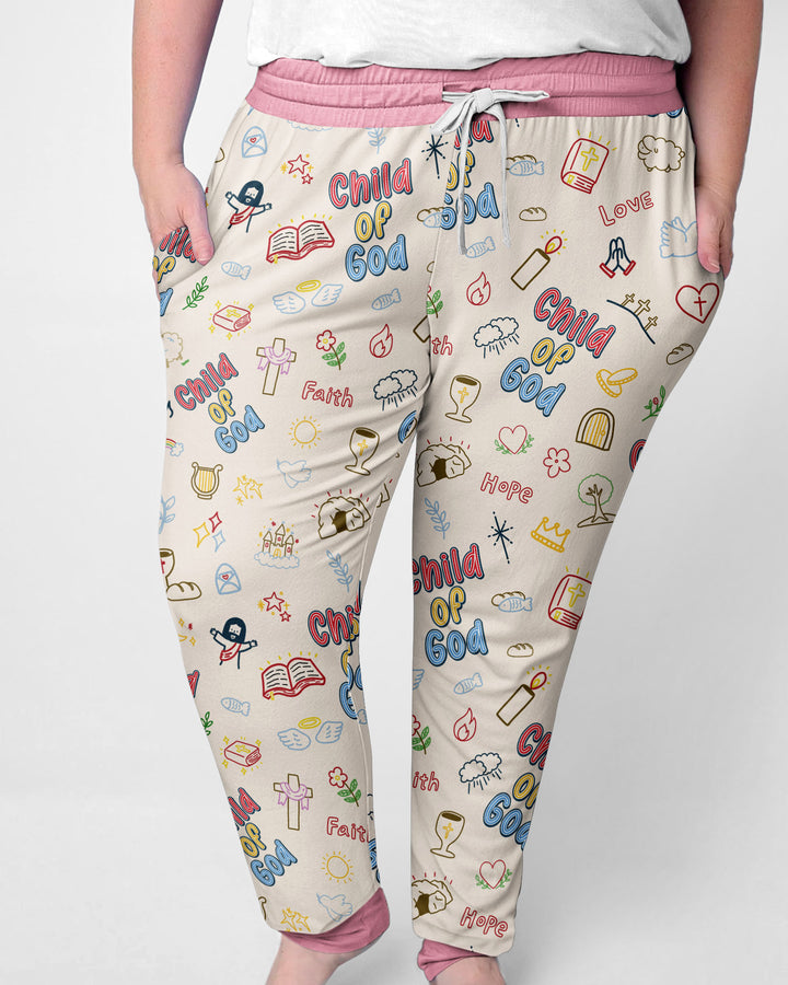 A Child Of God Family Matching Bamboo Women Pajama Set
