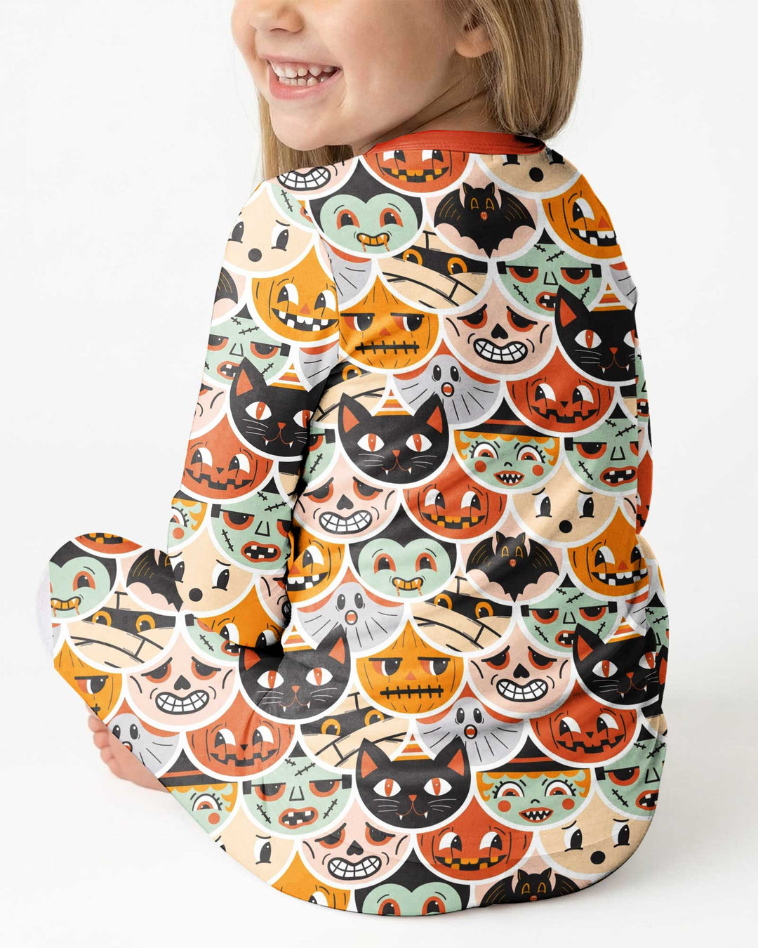 Monster Mash-Up Bamboo Two Piece Long Sleeve Pajama Set