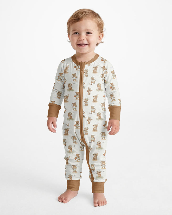 Little Sports Bears Bamboo Convertible Zippy
