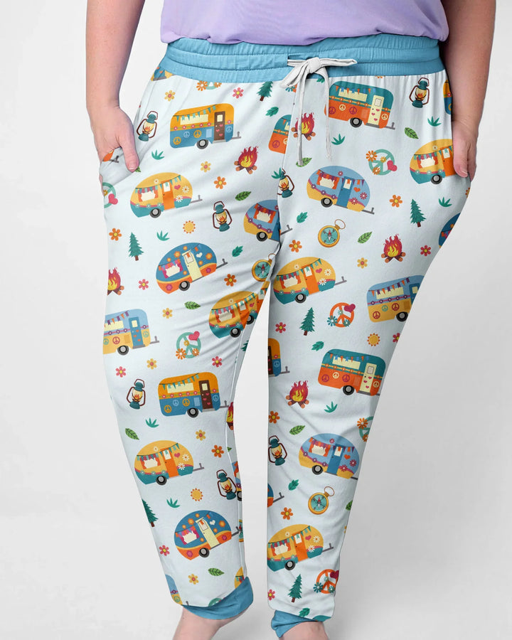 Happy Little Camper Women Pajama Set