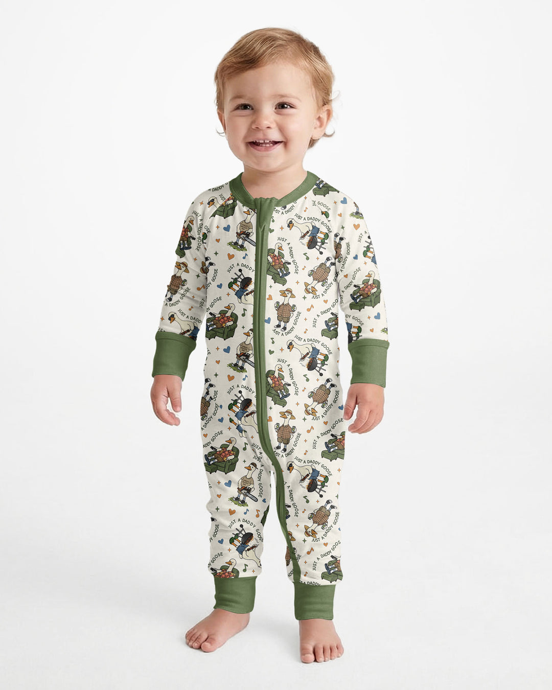 Just A Daddy Goose Family Matching Bamboo Convertible Zippy