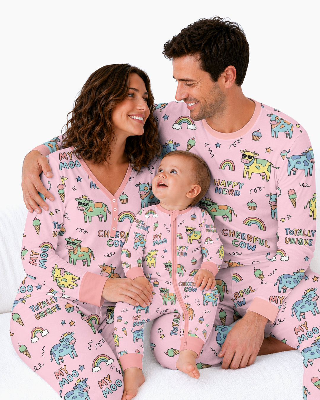 Not Your Ordinary Cow Bamboo Women Pajama Set