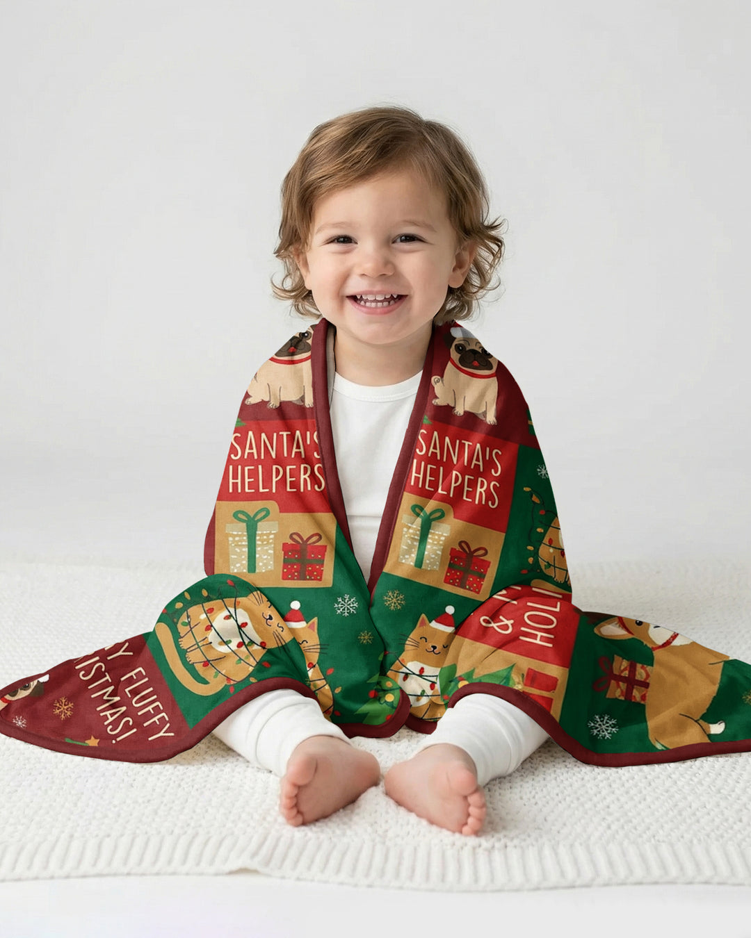Jolly Paws Hugs Bamboo Blanket