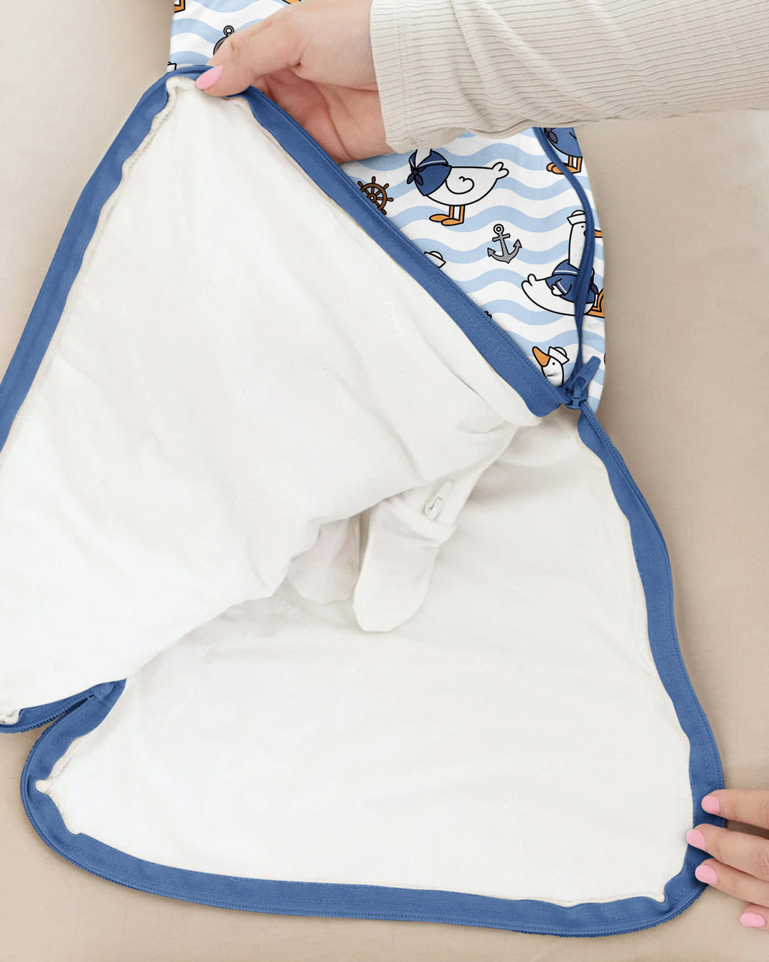 Silly Goose Sailor Bamboo Sleep Bag