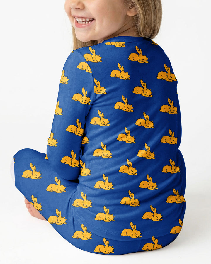 Template Bamboo Two Piece Long Sleeve Pyjamas Set