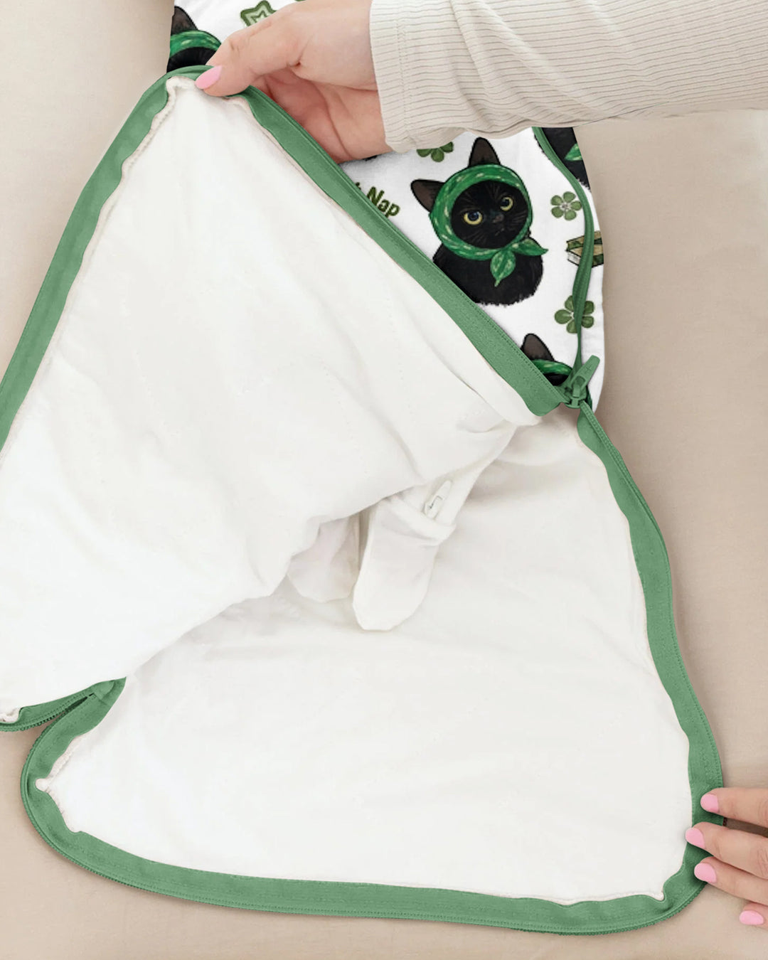 Purrfect Dreams Bamboo Sleep Bag