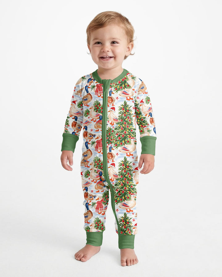 Christmas and Duck Bamboo Convertible Zippy