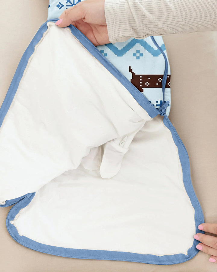 Snowy Puppy Dream Bamboo Sleep Bag