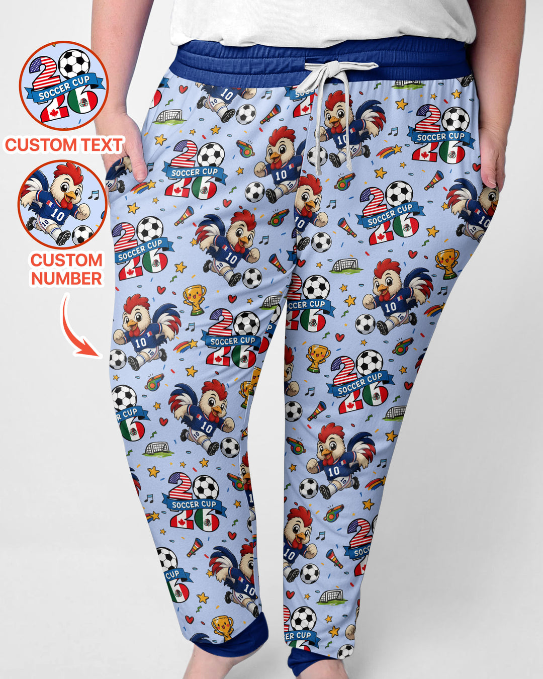 We Are The Champions Soccer Cup 2026 Bamboo Women Pajama Set