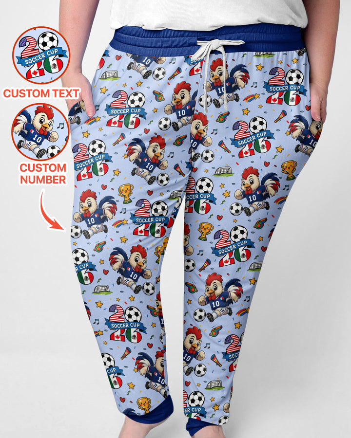 We Are The Champions Soccer Cup 2026 Bamboo Women Pajama Set