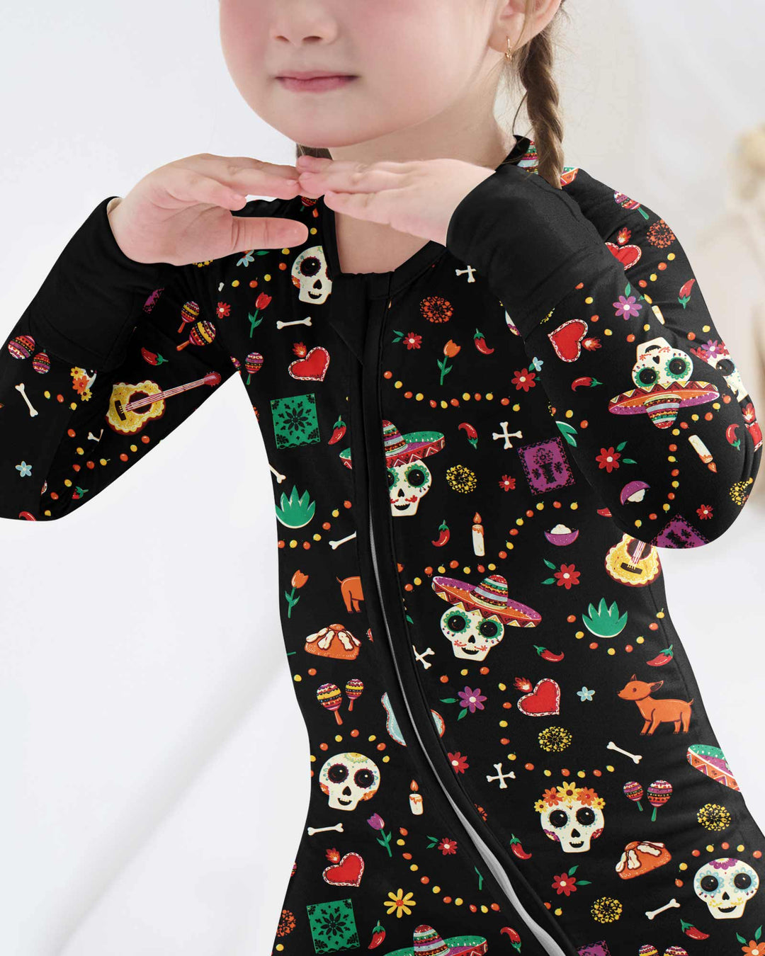 Day of the Dead Bamboo Convertible Zippy