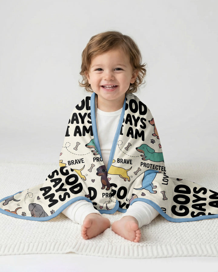 Blessed Little Paws Bamboo Blanket