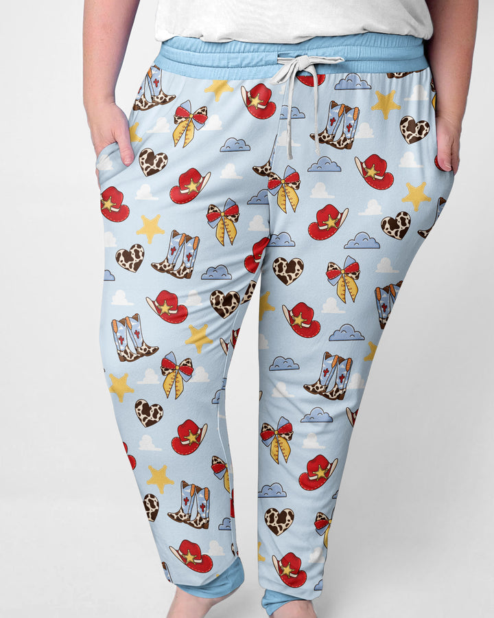 Cowboy Story Bamboo Women Pajama Set